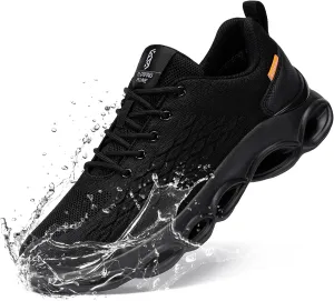 FATES TEX Wide Waterproof Shoes for Men and Women Tennis Sneakers Rain Water Resistant Comfortable Walking Running Casual Breathable Work Shoes