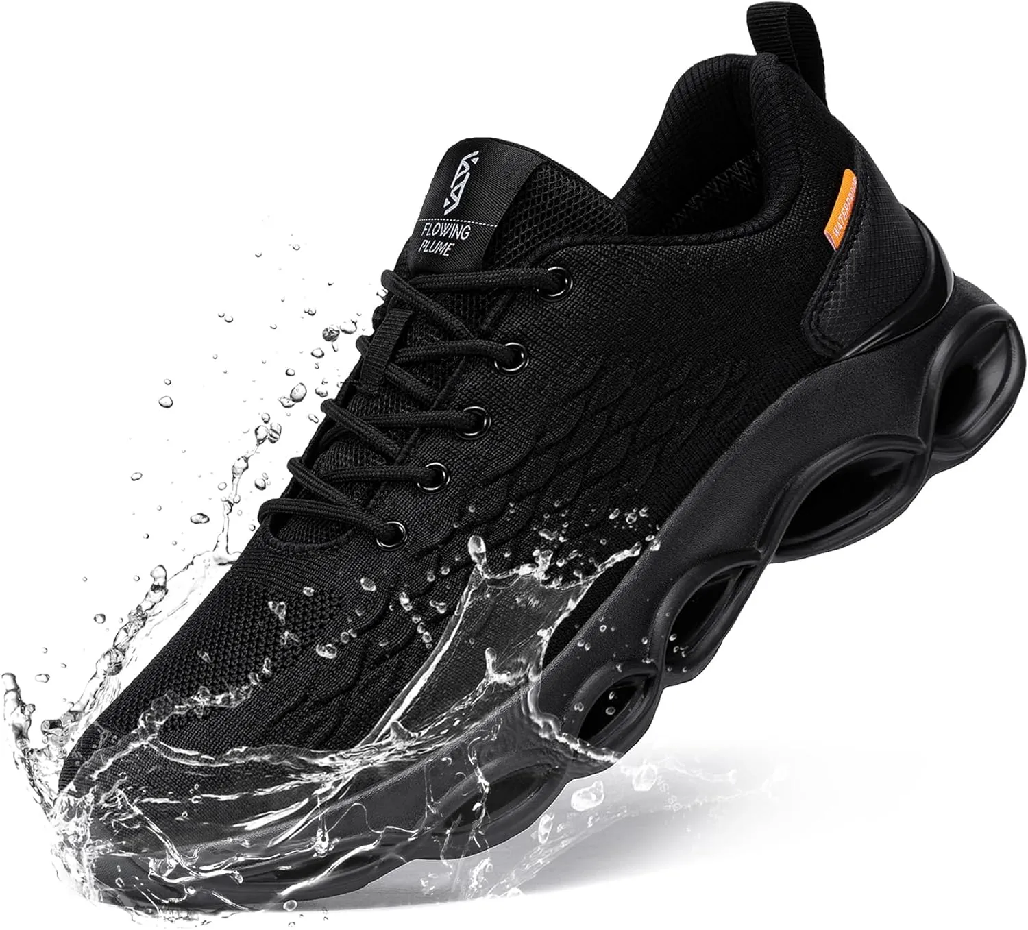 FATES TEX Wide Waterproof Shoes for Men and Women Tennis Sneakers Rain Water Resistant Comfortable Walking Running Casual Breathable Work Shoes