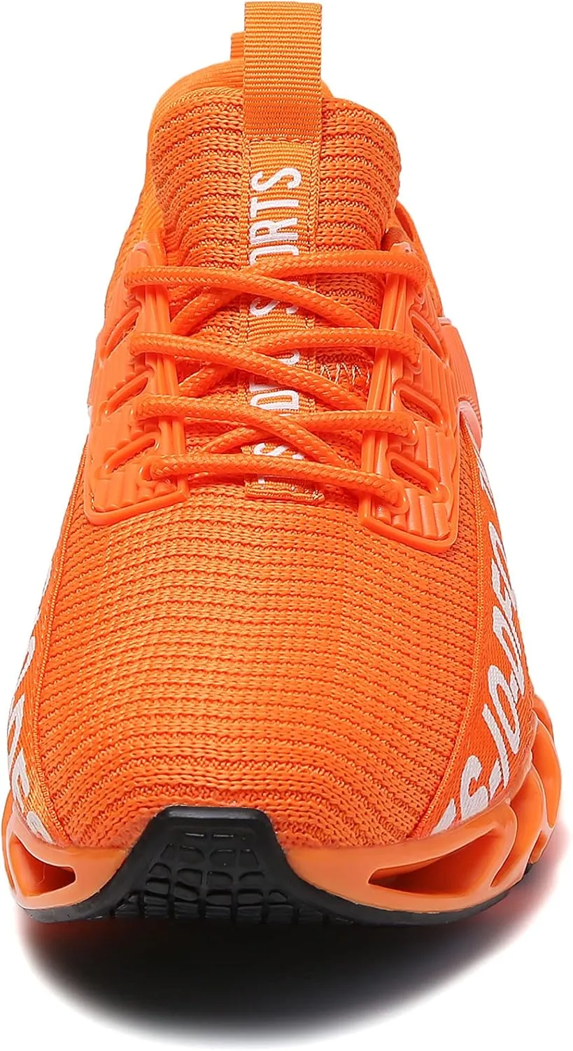 FRSHANIAH Men Athletic Shoes Breathable Running Shoes Non-Slip Fashion Sneakers