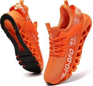 FRSHANIAH Men Athletic Shoes Breathable Running Shoes Non-Slip Fashion Sneakers