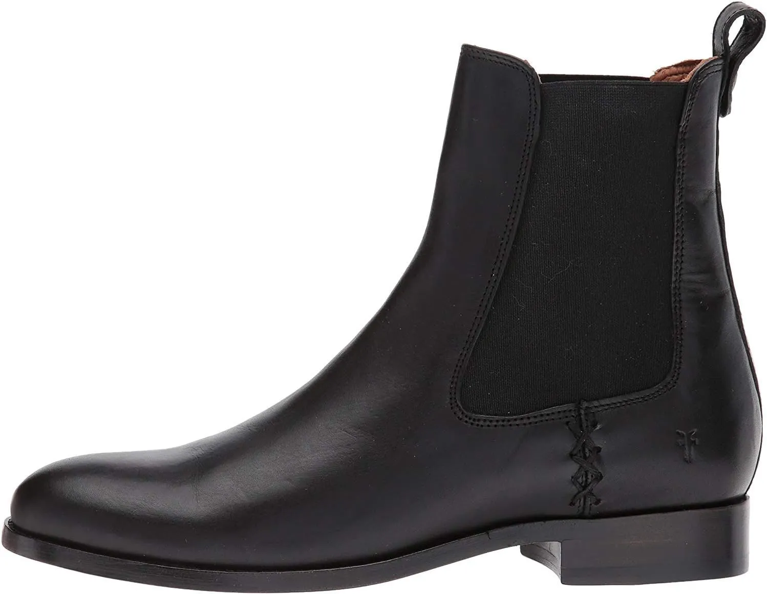 Frye Melissa Chelsea Boots for Women - Rugged and Comfortable Leather Lined Slip On Classics with Leather Outsole and Antique Metal Hardware