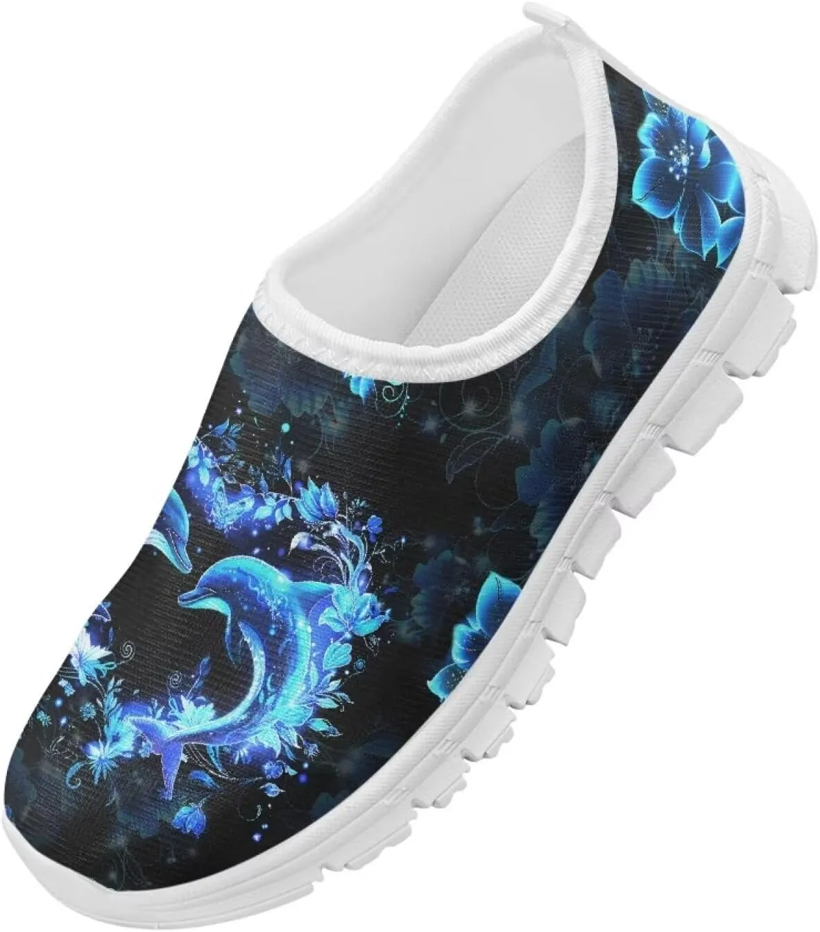 Girls Athletic Shoes Cute Kids Gym Running Slip On Shoes for Girls