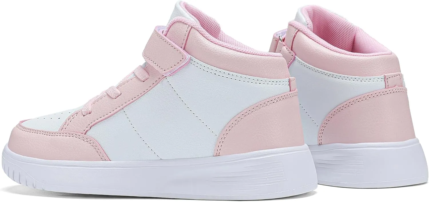 Girls Shoes Boys High Top Sneakers Lightweight Casual Unisex Outdoor Running Shoes