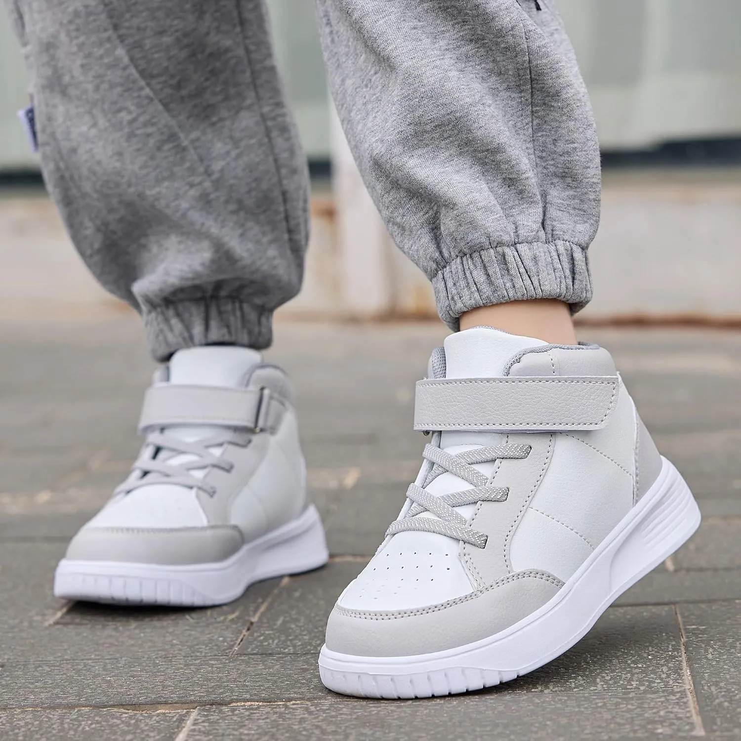 Girls Shoes Boys High Top Sneakers Lightweight Casual Unisex Outdoor Running Shoes