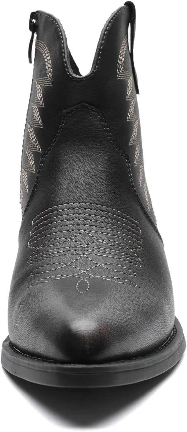 GLOBALWIN Women's Western Boots Ankle Cowboy Boots For Women