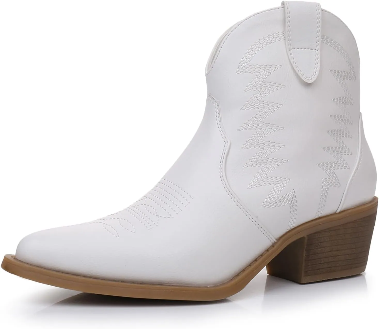 GLOBALWIN Women's Western Boots Ankle Cowboy Boots For Women