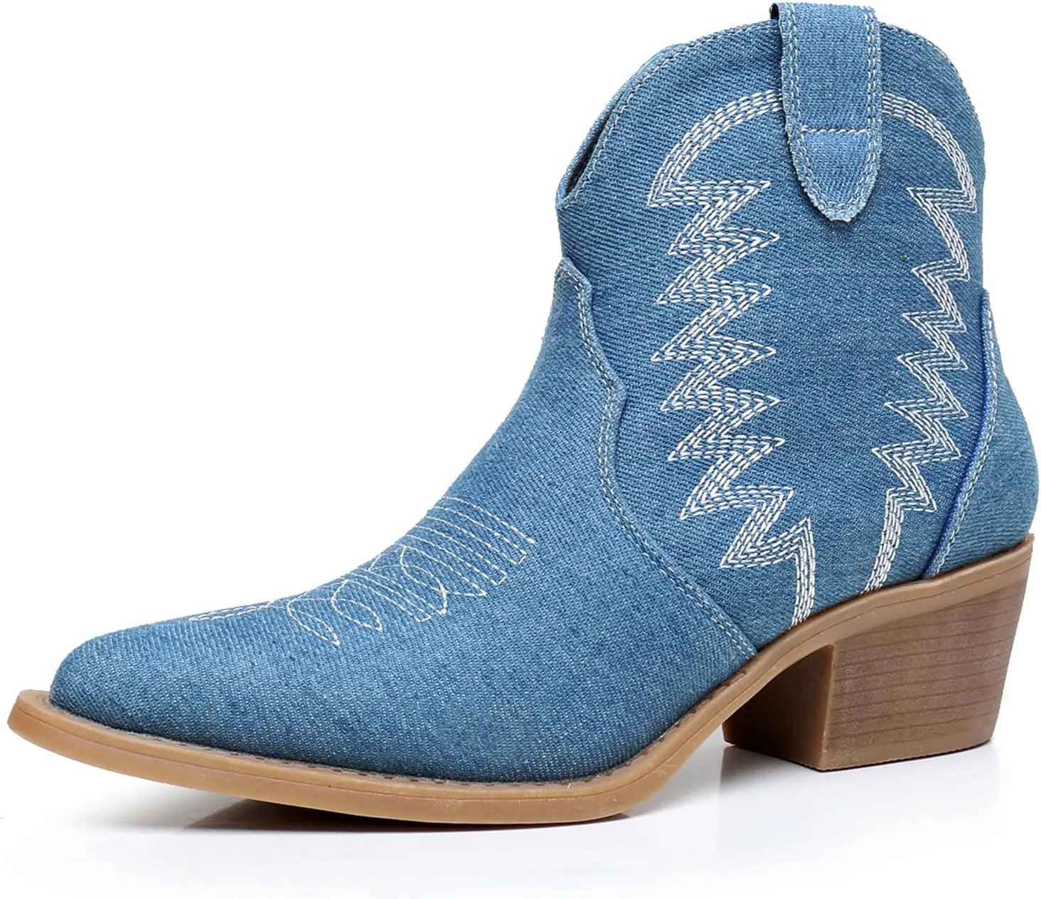 GLOBALWIN Women's Western Boots Ankle Cowboy Boots For Women