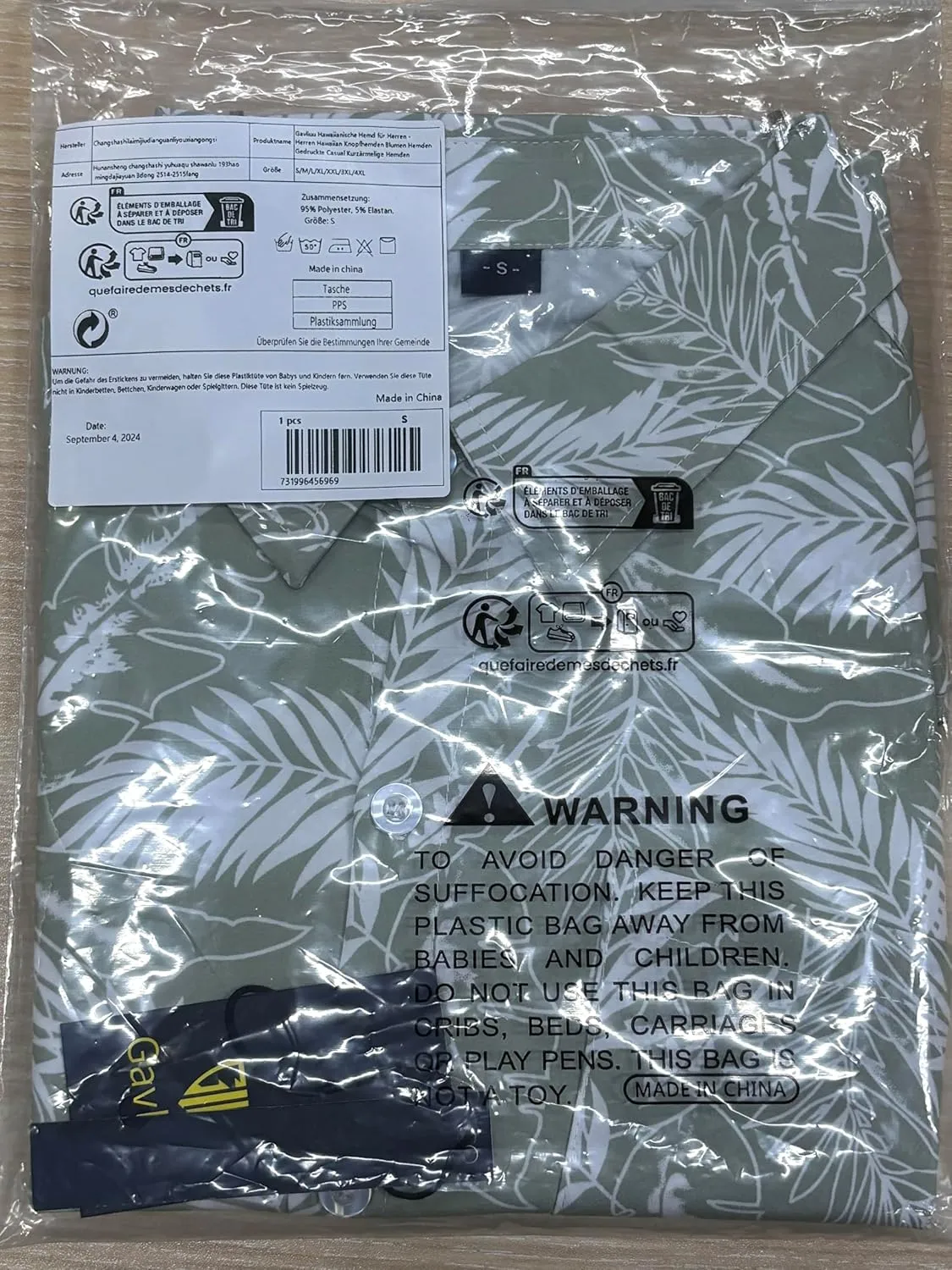 Hawaiian Shirt for Men with Pocket - Button Down Wrinkle-Resistant for Beach, Pool Parties (S-4XL)