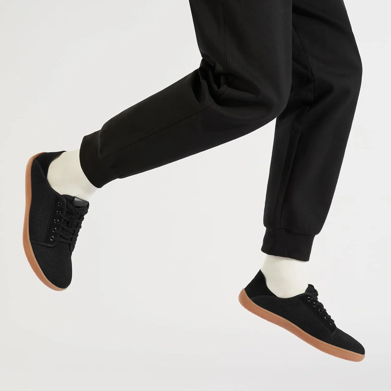HEEZ Mens Wide Toe Barefoot Shoes 2 in 1 Slip on Mules and Breathable Sneakers for Men Lace Up Comfortable Walking Shoes