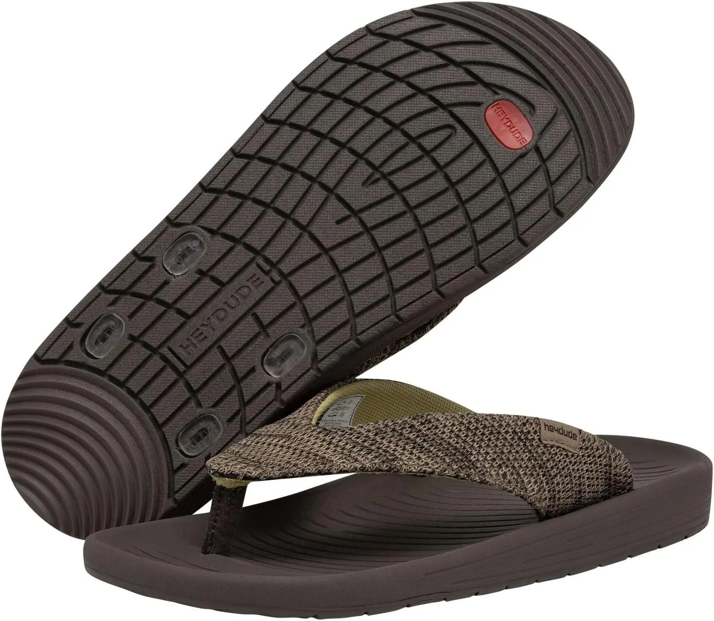 Hey Dude Men's Milo Multi Colors | Men’s Footwear | Men’s Slip On Sandals | Comfortable & Light-Weight