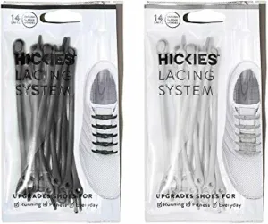 HICKIES No Tie Shoelaces – Elastic, Waterproof, Unisex Shoelaces for Adults, One Size Fits All for Sneakers & Running Shoes