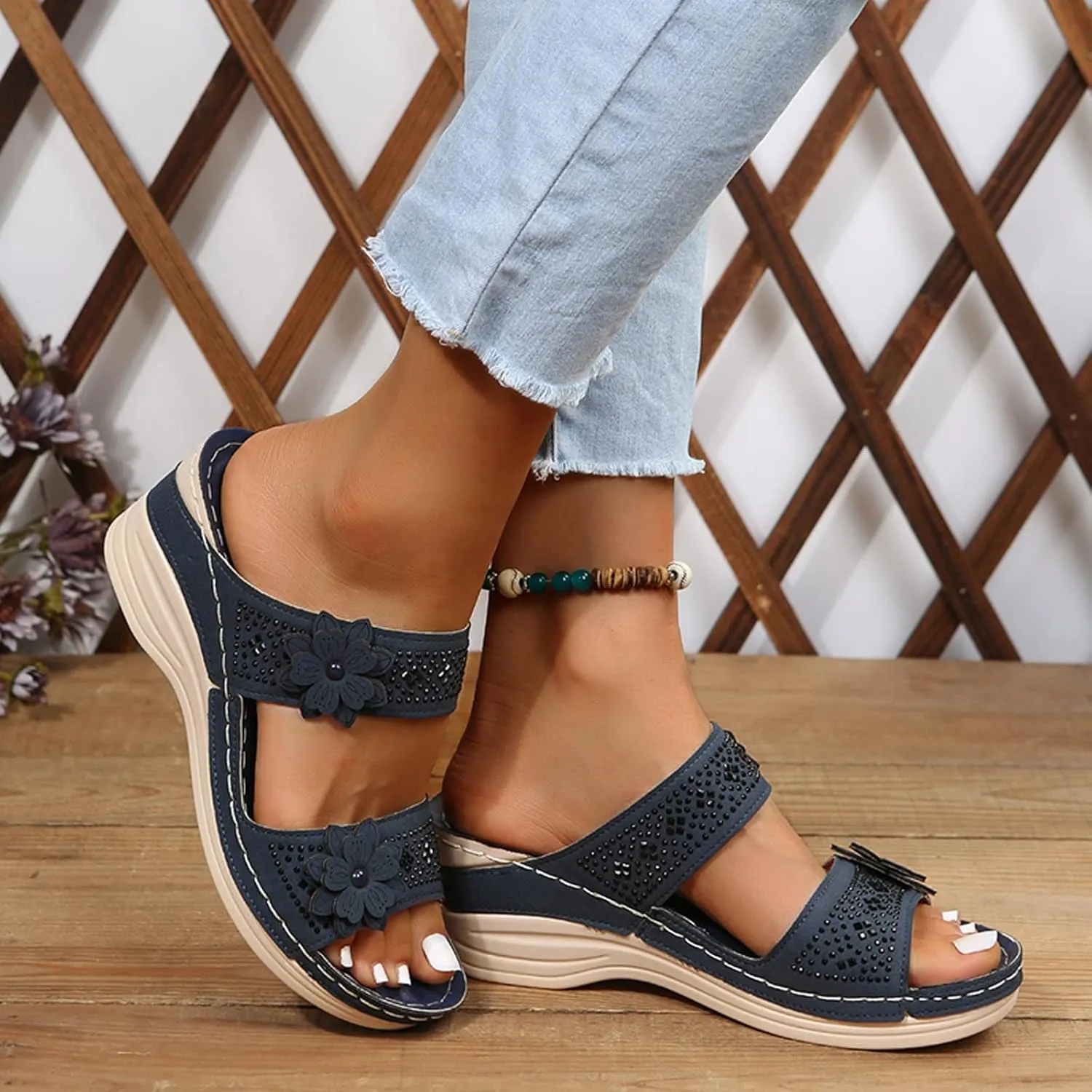 High Arch Support Slippers Women Cute White Walking Sandals for Women Brown Dressy Sandals Women Womens Orthopedic Work Shoes Size 11 Orthopedic Flip Flops Men Platform Wedge Sandals