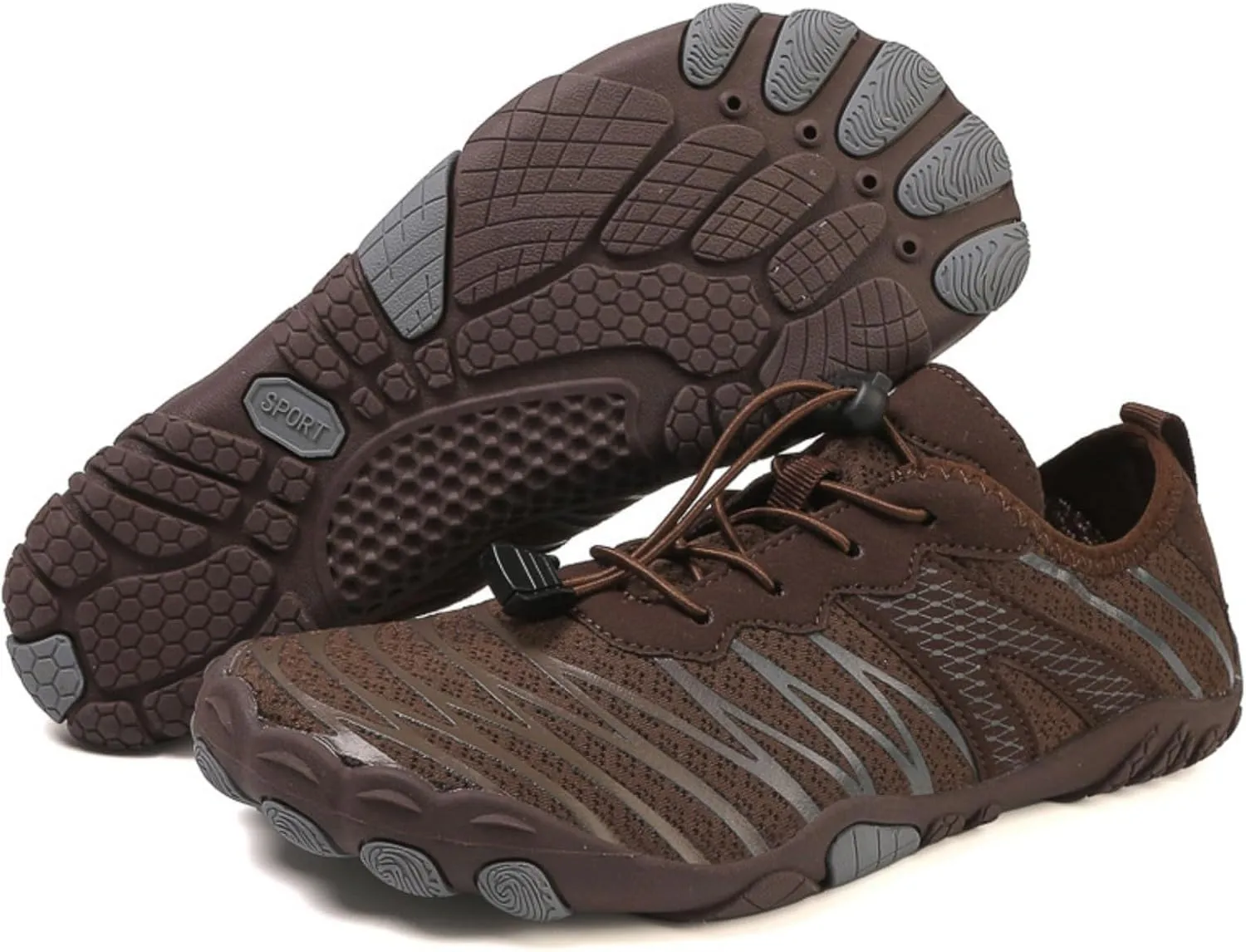 Hike Barefoot Quick Dry Wide Toe Box Non Slip Lightweight Aqua Water Shoes for Women Beach Swim Pool Hiking Walking Kayaking Diving Surfing Athletic Unisex Footwear