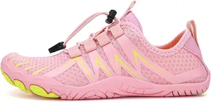 Hike Barefoot Shoes for Women Men Breathable Wide Toe Barefoot Shoes Box Waterproof Trail Running Healthy & Non-Slip Barefoot Shoe Zero Drop Athletic Cross-Trainer Fashion Sneakers