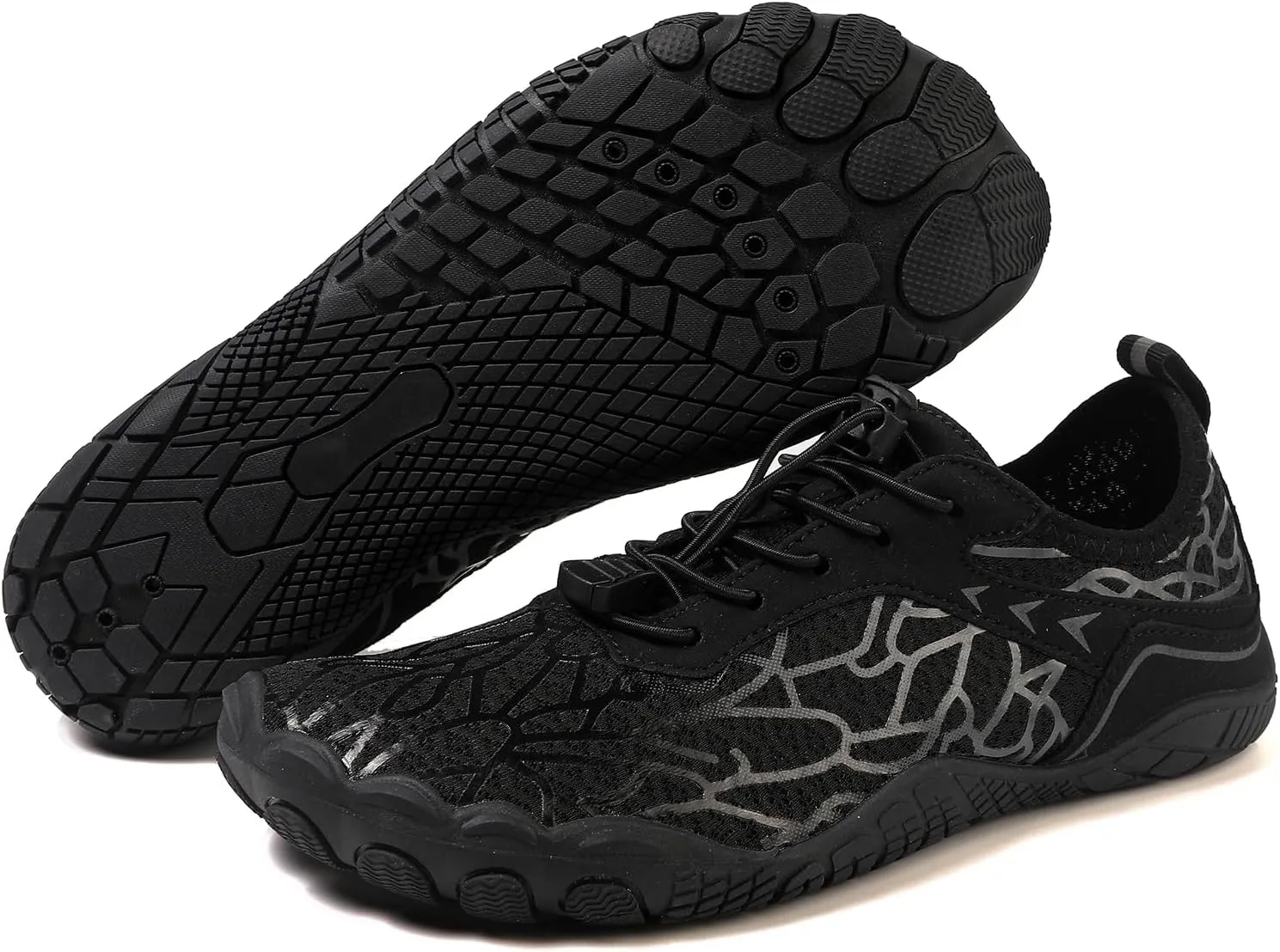 Hike Barefoot Shoes Women Men, Pro Barefoot Footwear Wide Toe Box Healthy & Non-Slip Barefoot Hike Shoes Waterproof Aqua Swim Surf Hiking Shoes Unisex