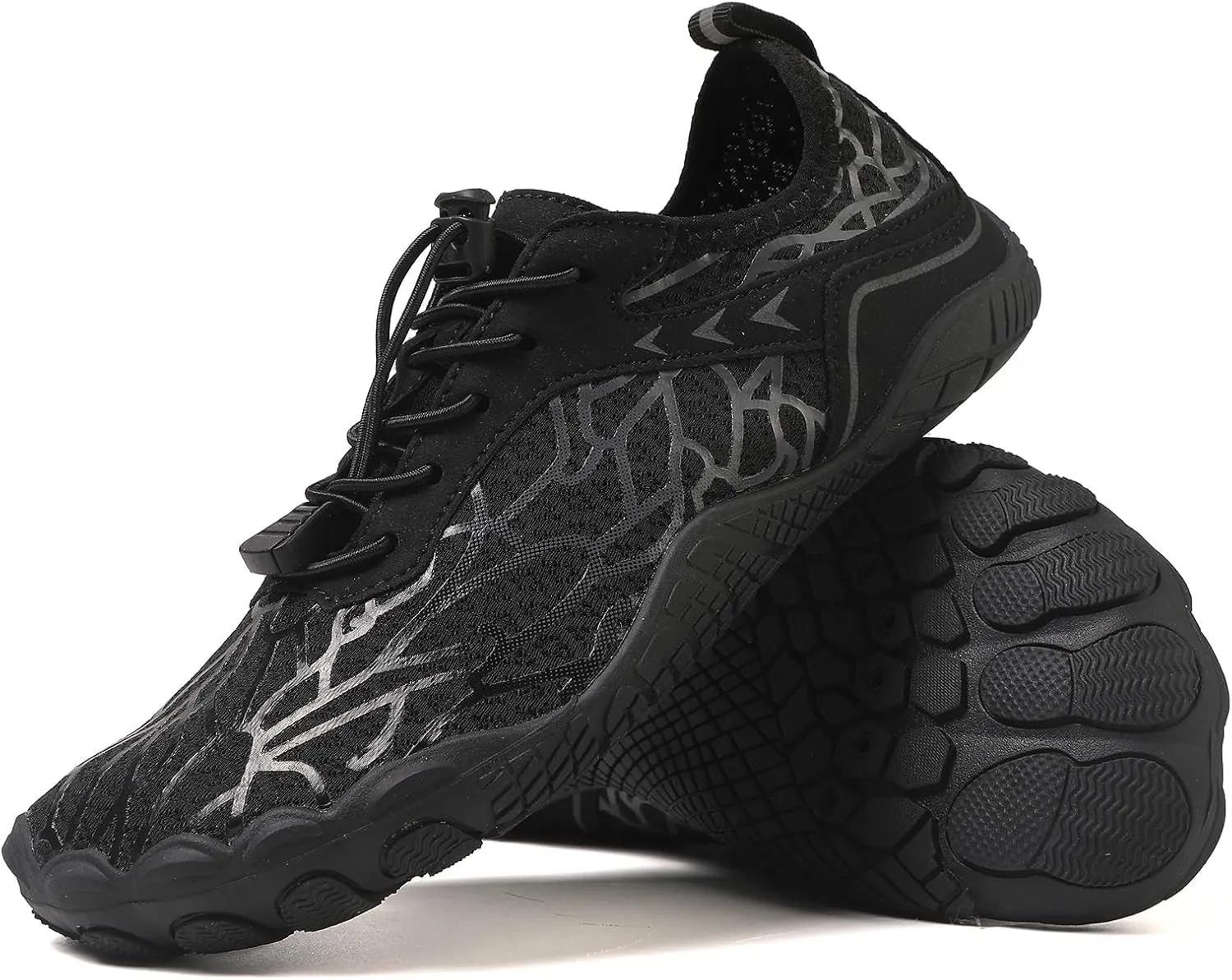 Hike Barefoot Shoes Women Men, Pro Barefoot Footwear Wide Toe Box Healthy & Non-Slip Barefoot Hike Shoes Waterproof Aqua Swim Surf Hiking Shoes Unisex