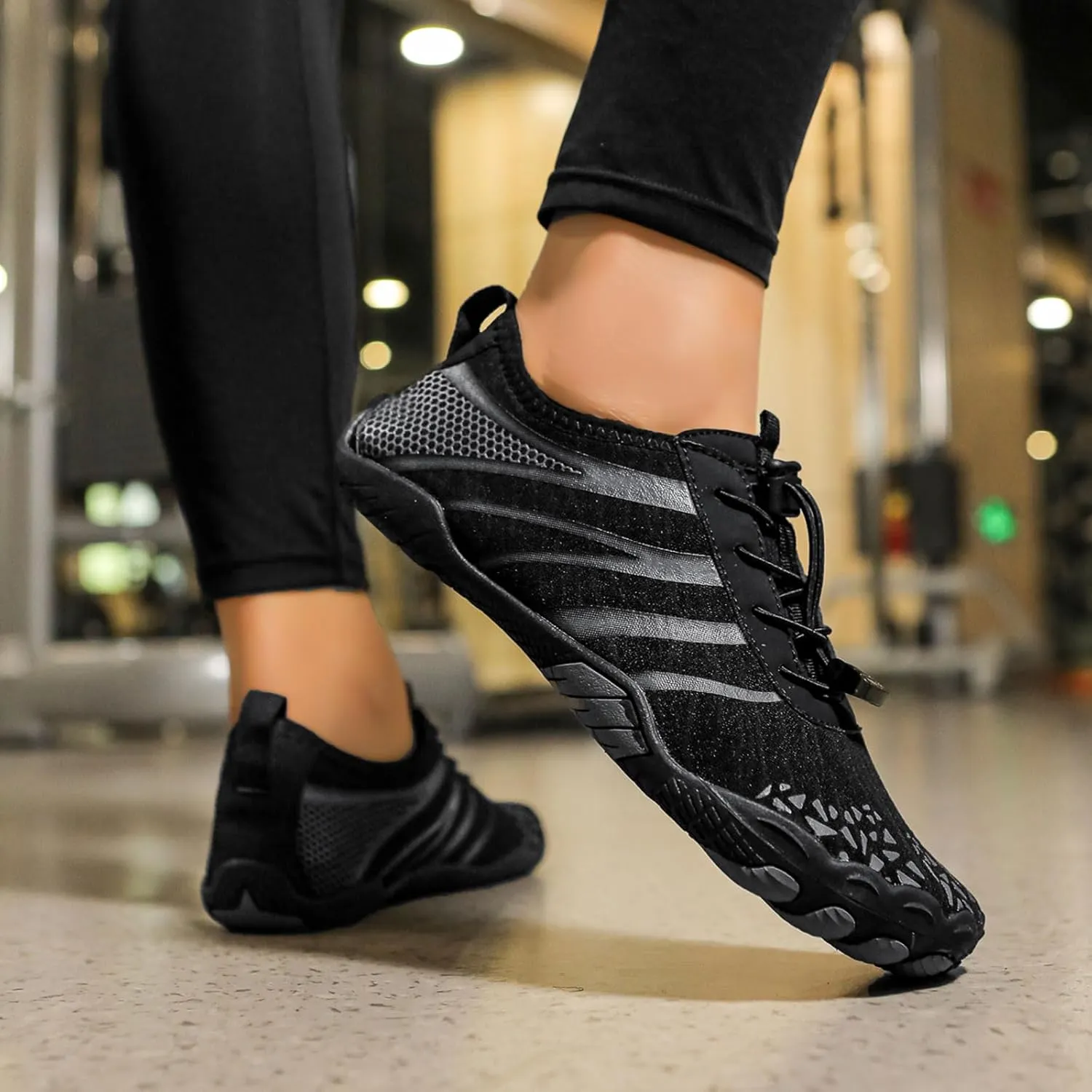 Hiking Water Shoes with Arch Support for Women Walking Wide Width Grounded Footwear for Women Men with Neuropathy Wide Toe Box Sneakers Non-Slip Diabetic Shoe Quick-Dry Waterproof Unisex