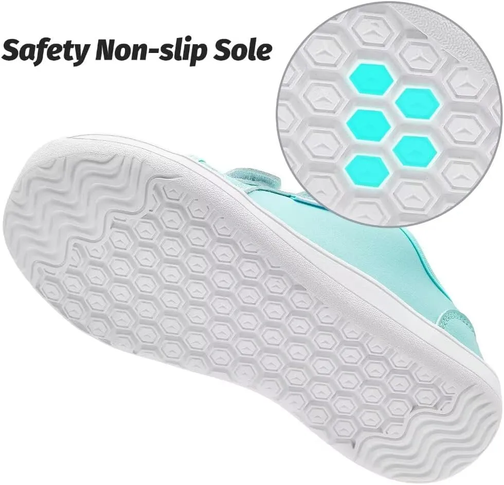 HOBIBEAR Kids Barefoot Shoes Wide Soft Minimalist | Zero Drop | Lightweight Fashion Sneakers for Boys Girls