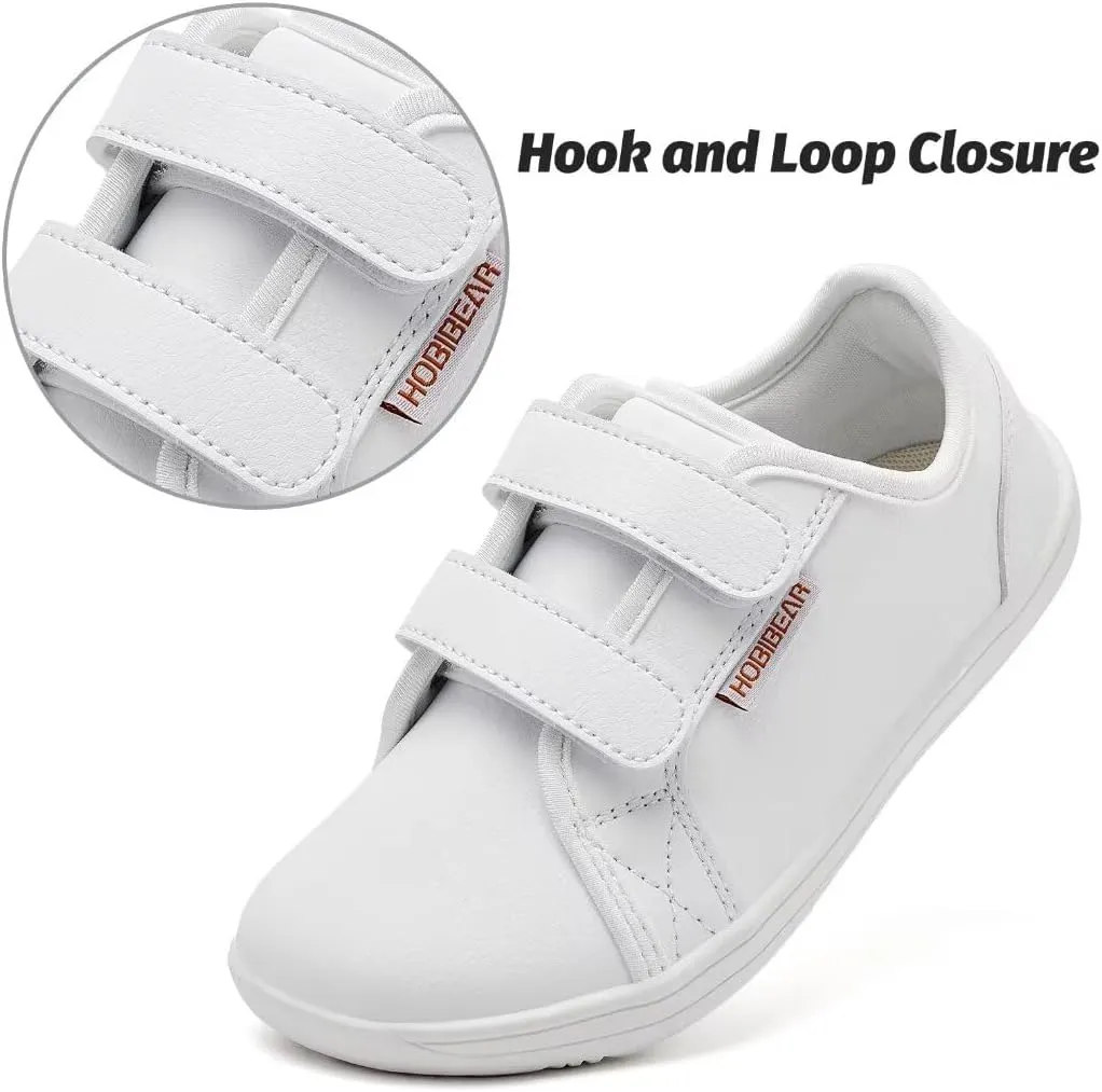 HOBIBEAR Kids Barefoot Shoes Wide Soft Minimalist | Zero Drop | Lightweight Fashion Sneakers for Boys Girls