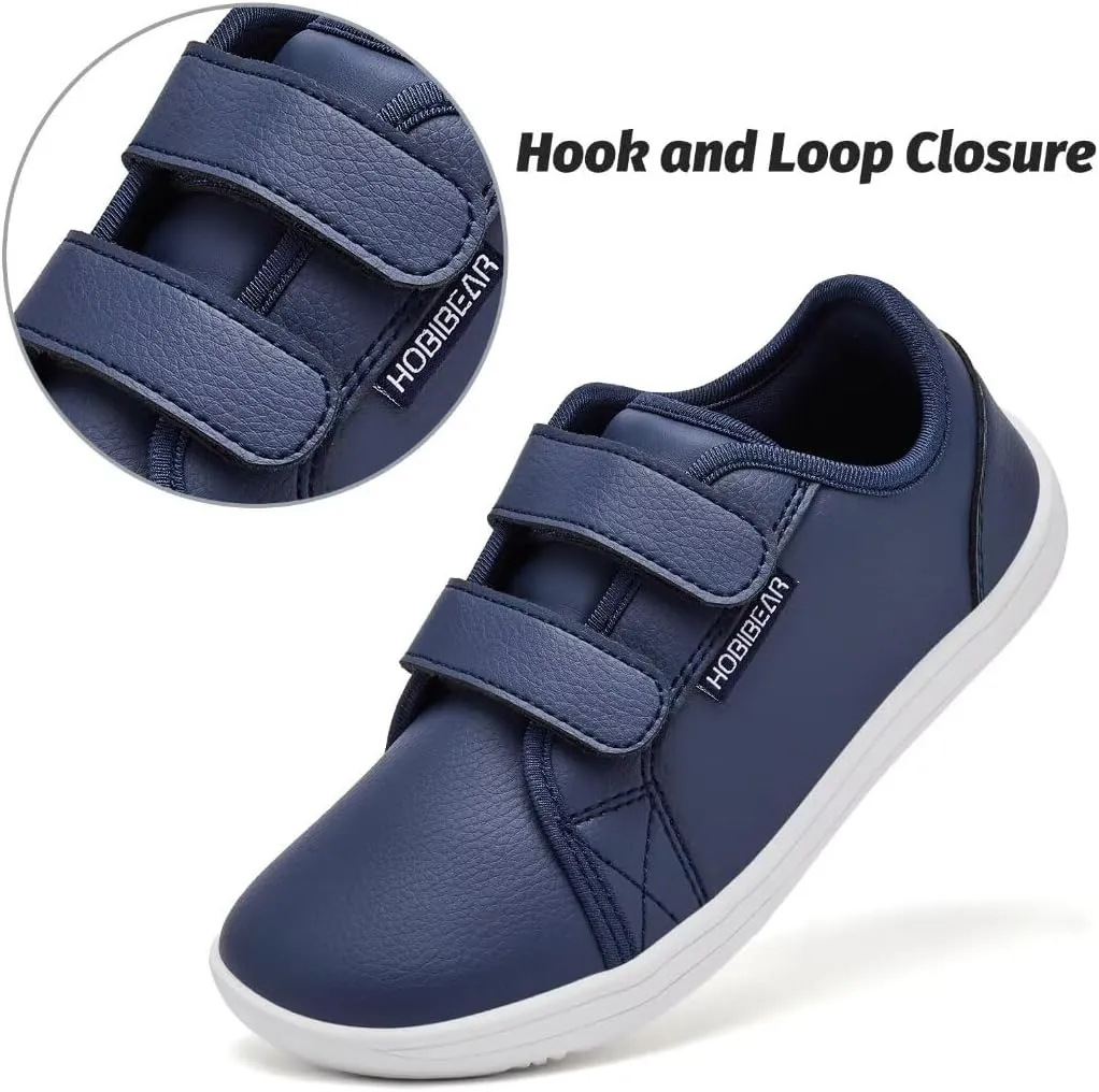 HOBIBEAR Kids Barefoot Shoes Wide Soft Minimalist | Zero Drop | Lightweight Fashion Sneakers for Boys Girls