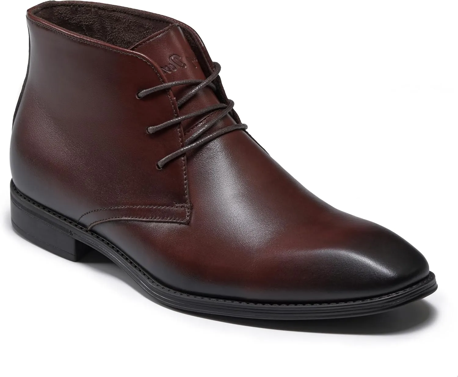 Holy dove Mens Dress Boots,Premium Leather Oxford Chukka, Waterproof Non-Slip Business Boots for Men‌‌