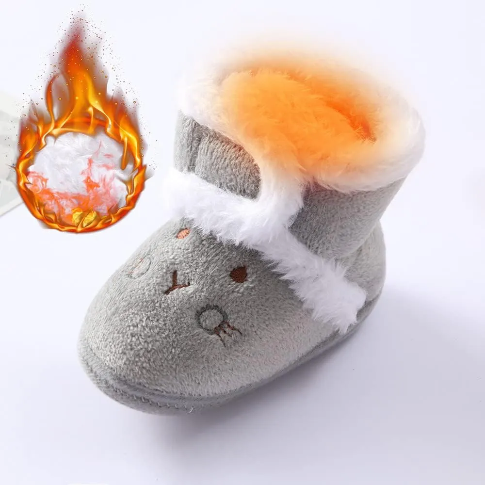 Infant Shoes Girls 6-12 Months Baby Girls Infant Booties Warming Soft Boys Boots Toddler Girl Hi Top Sneakers