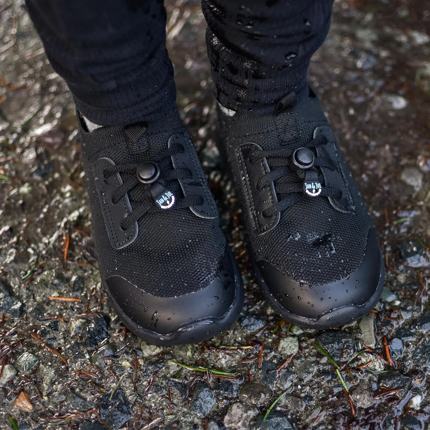 JAN & JUL Waterproof Shoes for Kids, Toddleers' Breathable Sneakers