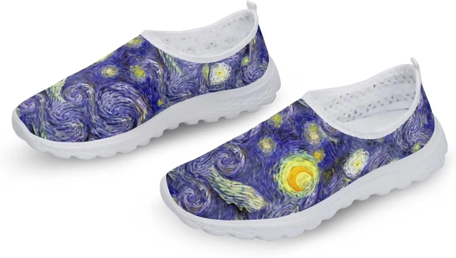 Jeiento Christmas Athletic Running Shoes for Women - Fashion Tennis Walking Sneakers