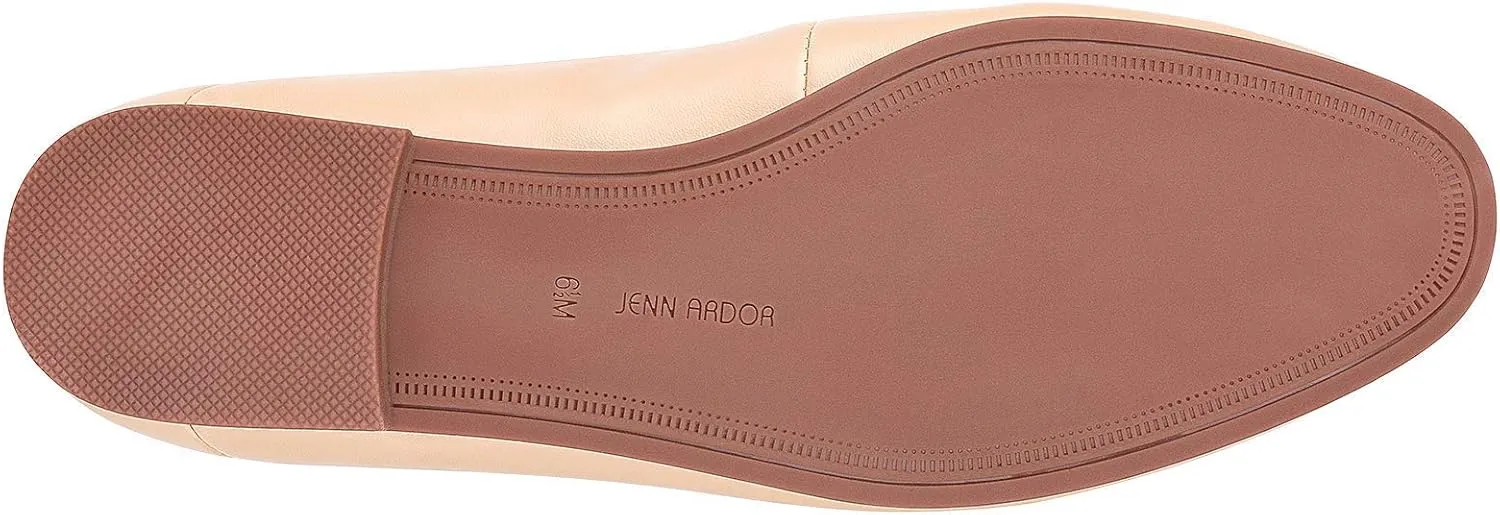 JENN ARDOR Mules for Women Flats Backless Loafers Shoes Slip On Slippers Pointed Toe Low Heel Work Slides Womens Mules Casual Shoes