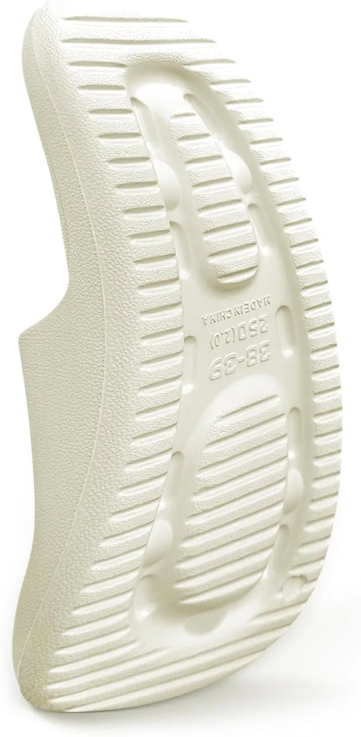 Jerzmy Cloud Slides for Women Men | Extra Soft House Slippers Shower Pool Shoes | Non Slip Comfy Sandals for Summer Indoor Outdoor Beach
