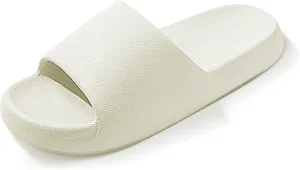 Jerzmy Cloud Slides for Women Men | Extra Soft House Slippers Shower Pool Shoes | Non Slip Comfy Sandals for Summer Indoor Outdoor Beach