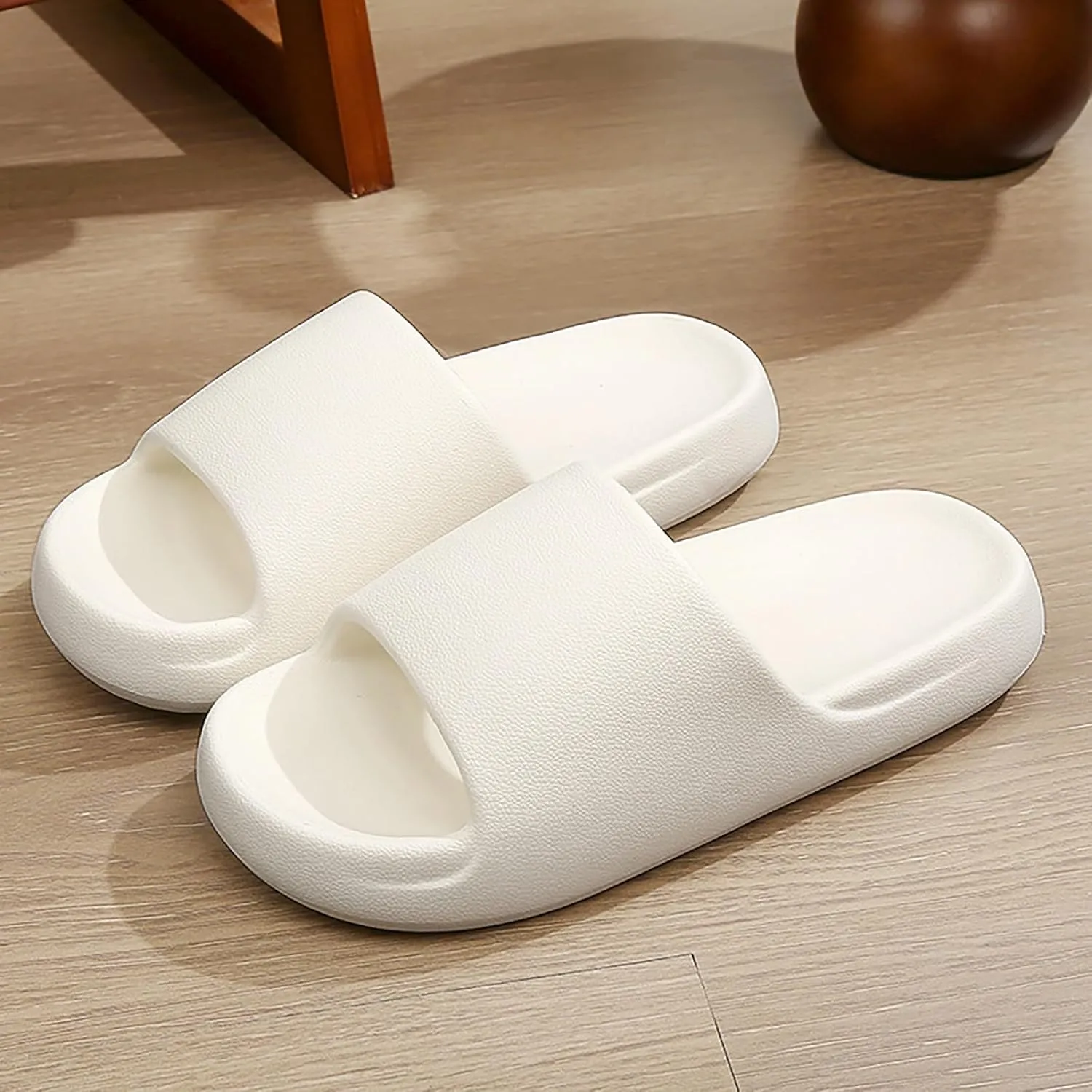 Jerzmy Cloud Slides for Women Men | Extra Soft House Slippers Shower Pool Shoes | Non Slip Comfy Sandals for Summer Indoor Outdoor Beach
