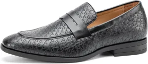 JITAI Mens Velvet Loafers Dress Shoes Loafers for Men Tuxedo Suit Shoes