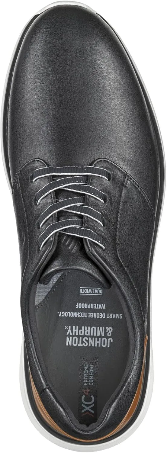 Johnston & Murphy XC4 Prentiss 2.0 Plain Toe – Mens Dress Sneakers, Casual Work Shoes for Men with Seam Sealed Construction