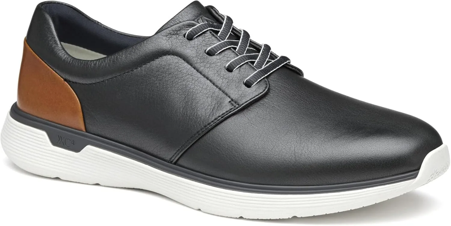 Johnston & Murphy XC4 Prentiss 2.0 Plain Toe – Mens Dress Sneakers, Casual Work Shoes for Men with Seam Sealed Construction