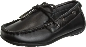 Josmo Boys Moccasin Driving Loafers - Casual Dress Penny Slip On Boat Shoes (Toddlers - Little Kids - Big Kids)