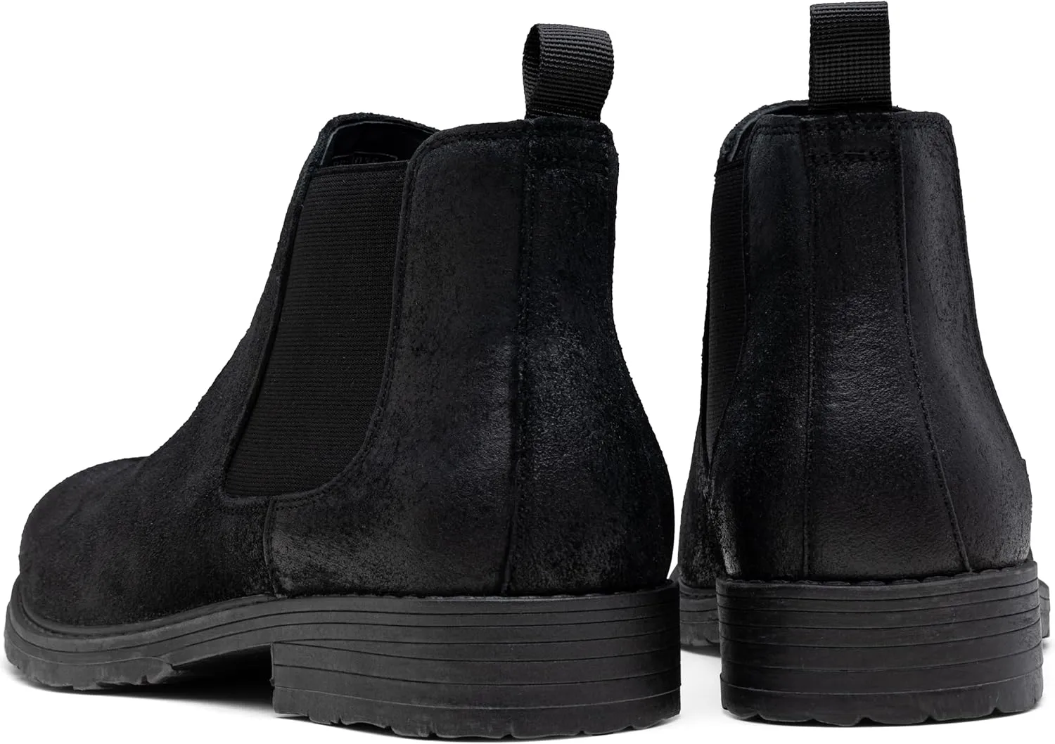 Jousen Men's Chelsea Boots Leather Distressed Boots for Men