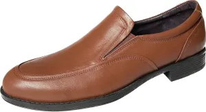 Justar Men's Genuine Leather Casual Dress Shoes Slip-On Bussiness Shoes Formal Penny Loafers for Men Tuxedo Shoes