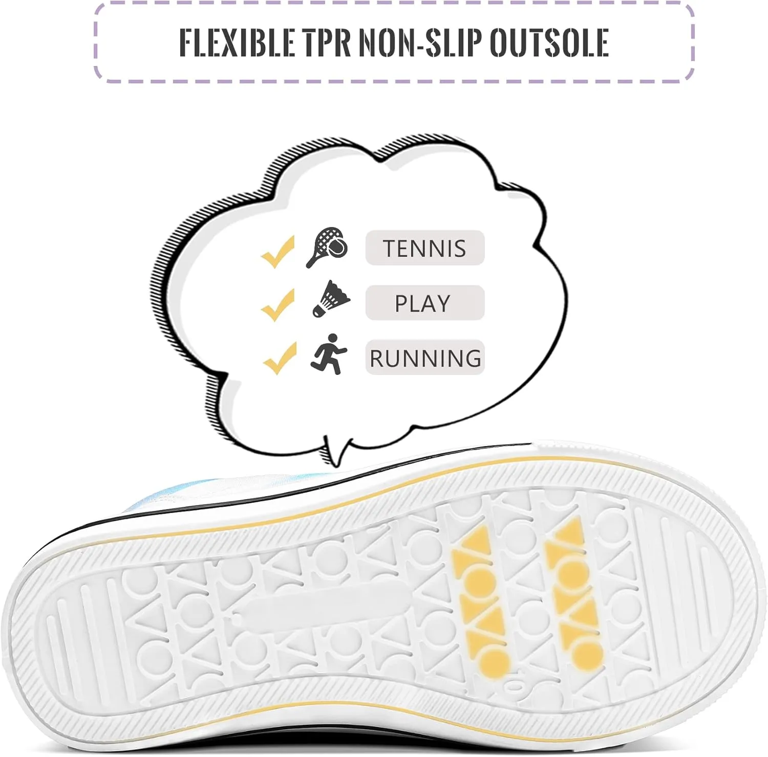 K KomForme Kids Sneakers for Boys and Girls Toddler Canvas High Top Walking Causal Shoes with Zipper
