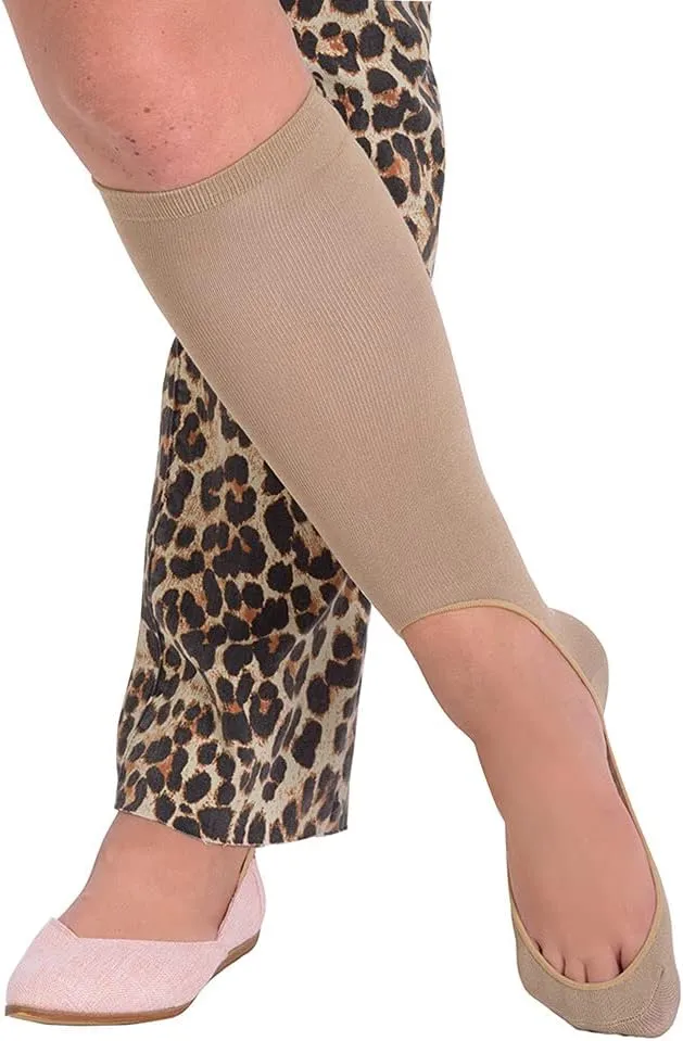 KEYSOCKS Knee High Socks for Women, Classic Light, No Show