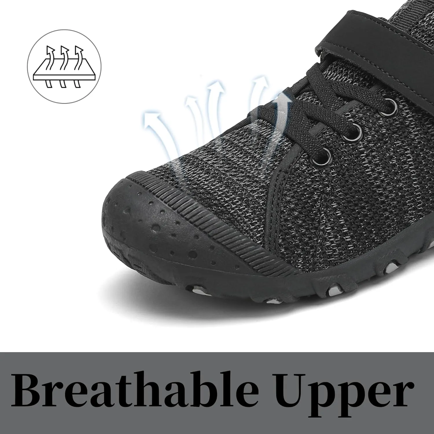 Kids Barefoot Shoes Anti-Collision Girls Boys Sneakers Slip on Running Hiking Tennis Shoes for Toddler/Little/Big Kid