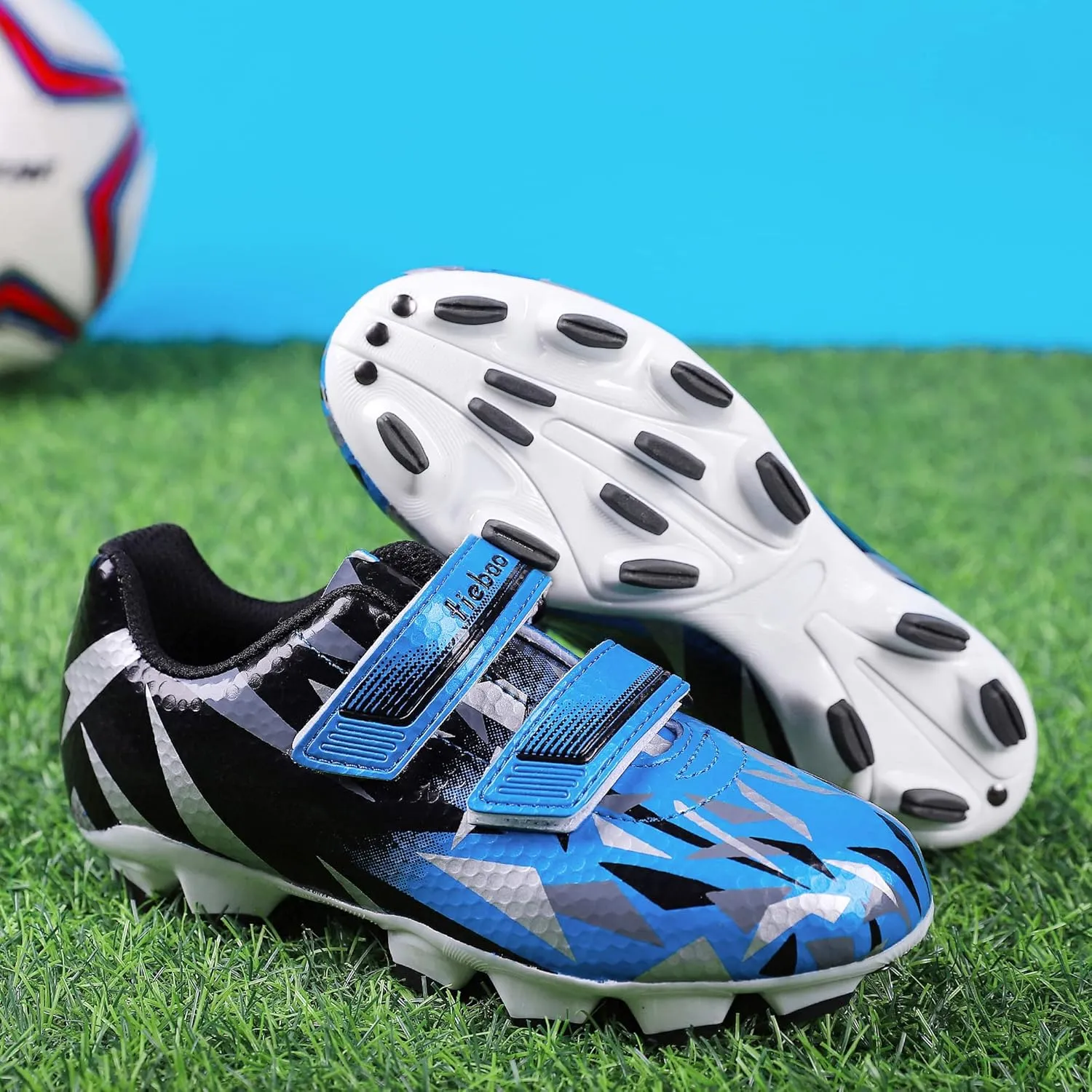 Kids Football Boots Outdoor Sport HG/AG Sneakers Boys Girls Artificial Ground Soccer Cleats Trainning Shoes