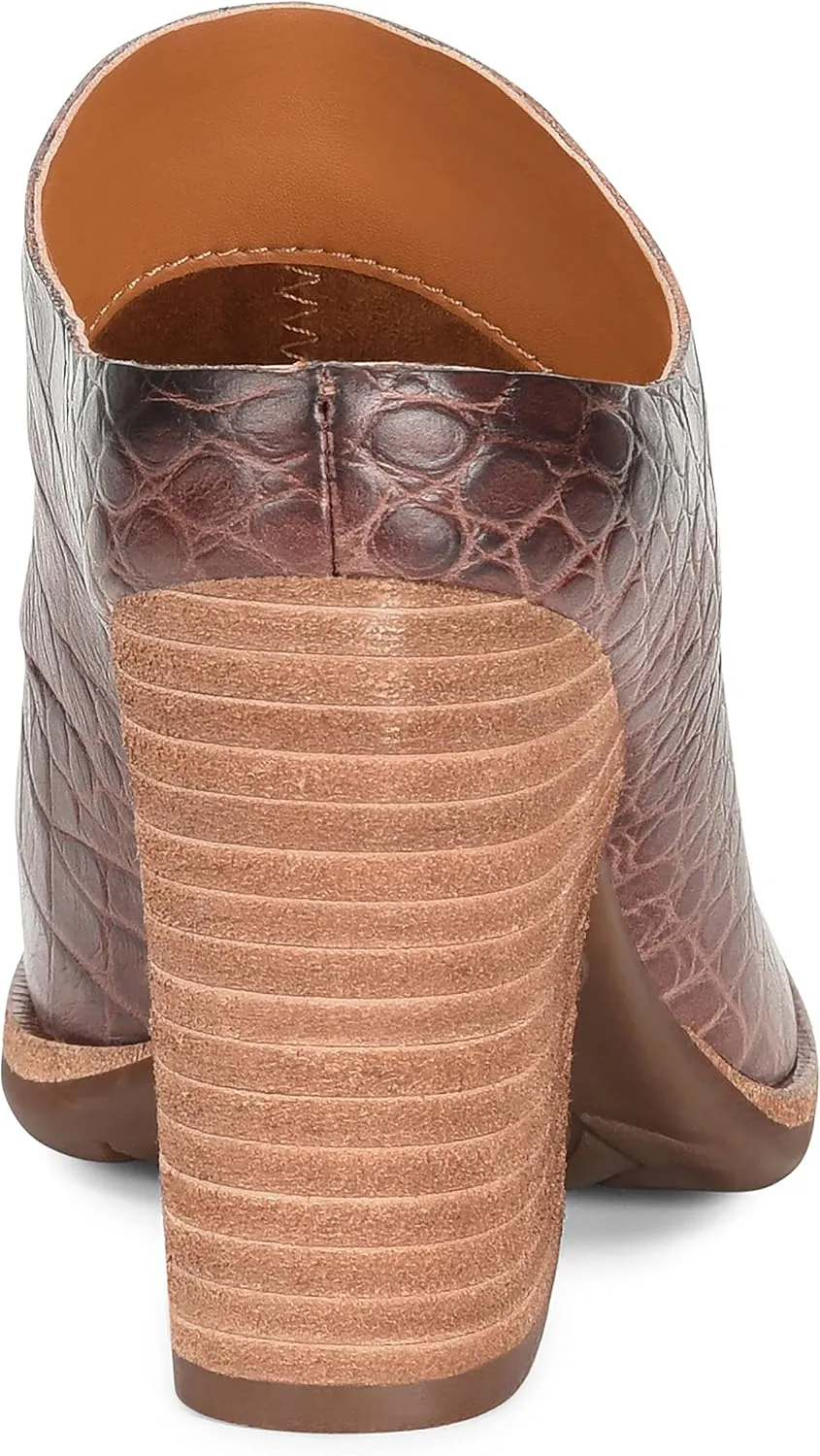 KORK-EASE Challis Heeled Mule - Contemporary Mule with Sculpted Chunky Heel