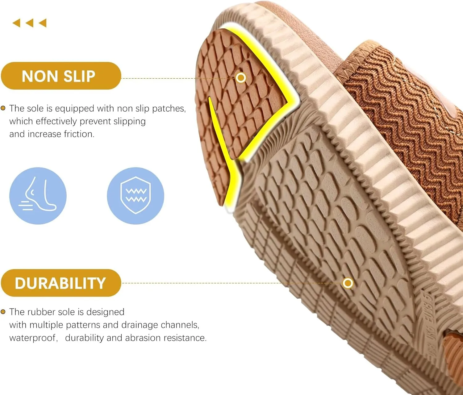 KuaiLu Womens Fashion Orthotic Slides Ladies Athletic Thick Cushion Recovery Sandals Adjustable Strap Slip On Walking Sandles With Comfortable Plantar Fasciitis Arch Support