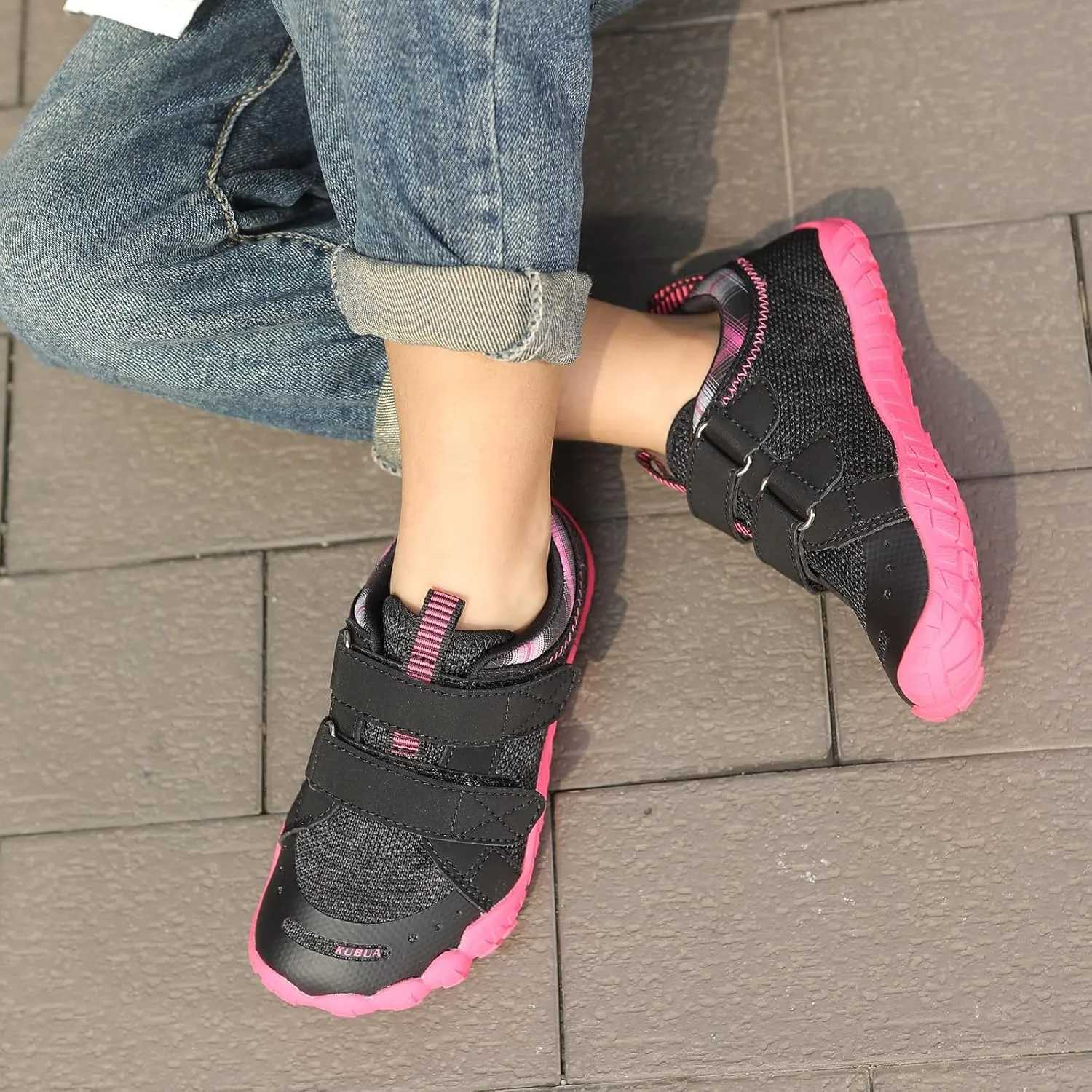 KUBUA Barefoot Shoes for Kids Boys Girls Minimalist Zero Drop Sneakers Toddler Little Big Kid