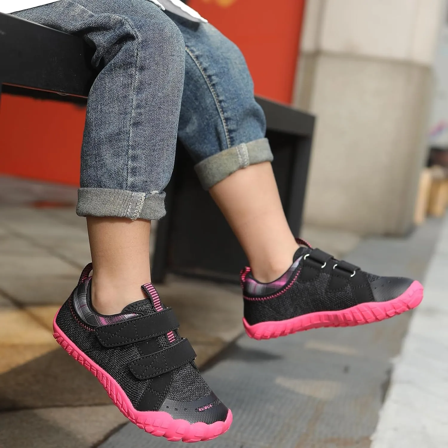 KUBUA Barefoot Shoes for Kids Boys Girls Minimalist Zero Drop Sneakers Toddler Little Big Kid