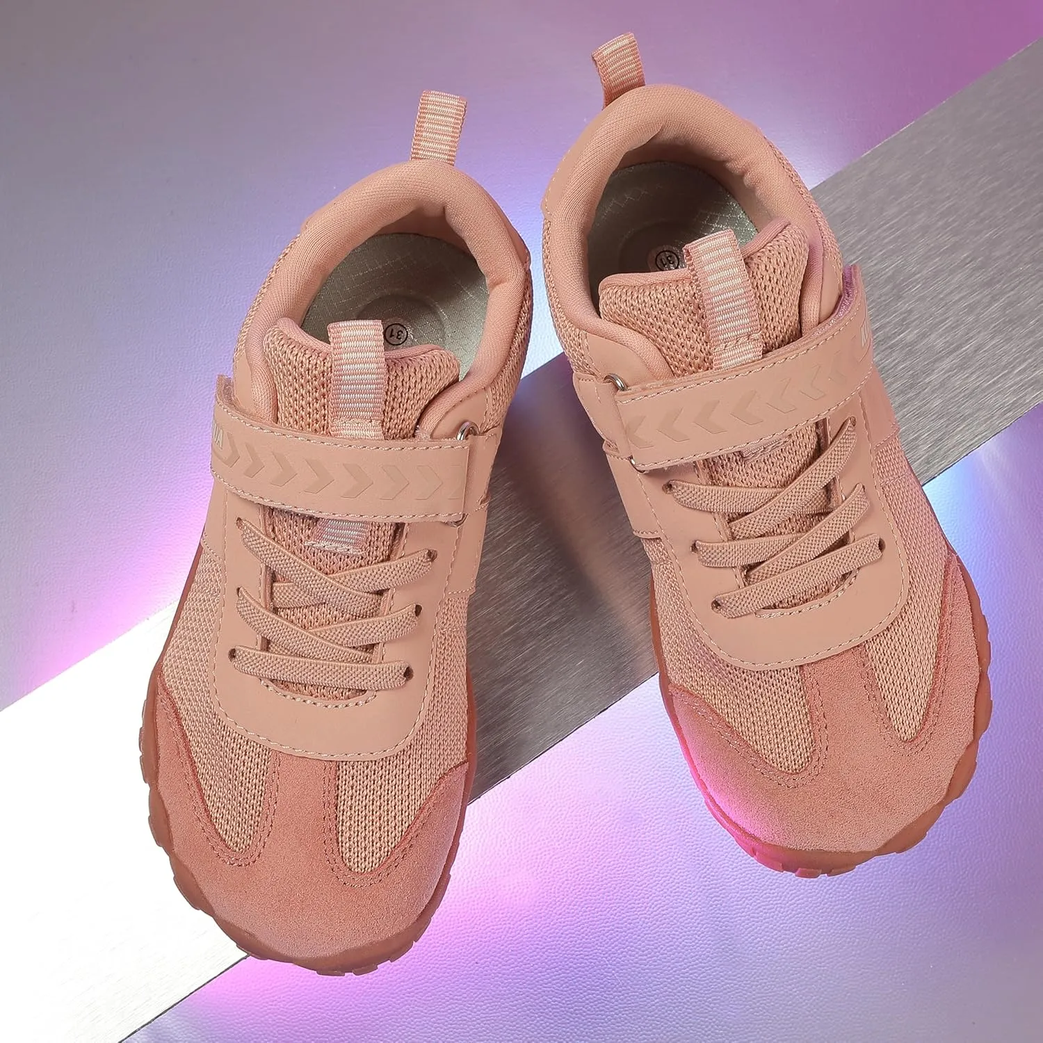 KUBUA Boys Girls Sneakers Kids Barefoot Shoes Comfort Anti-Slip Walking Shoes for Indoor Outdoor Toddler Little Big Kid