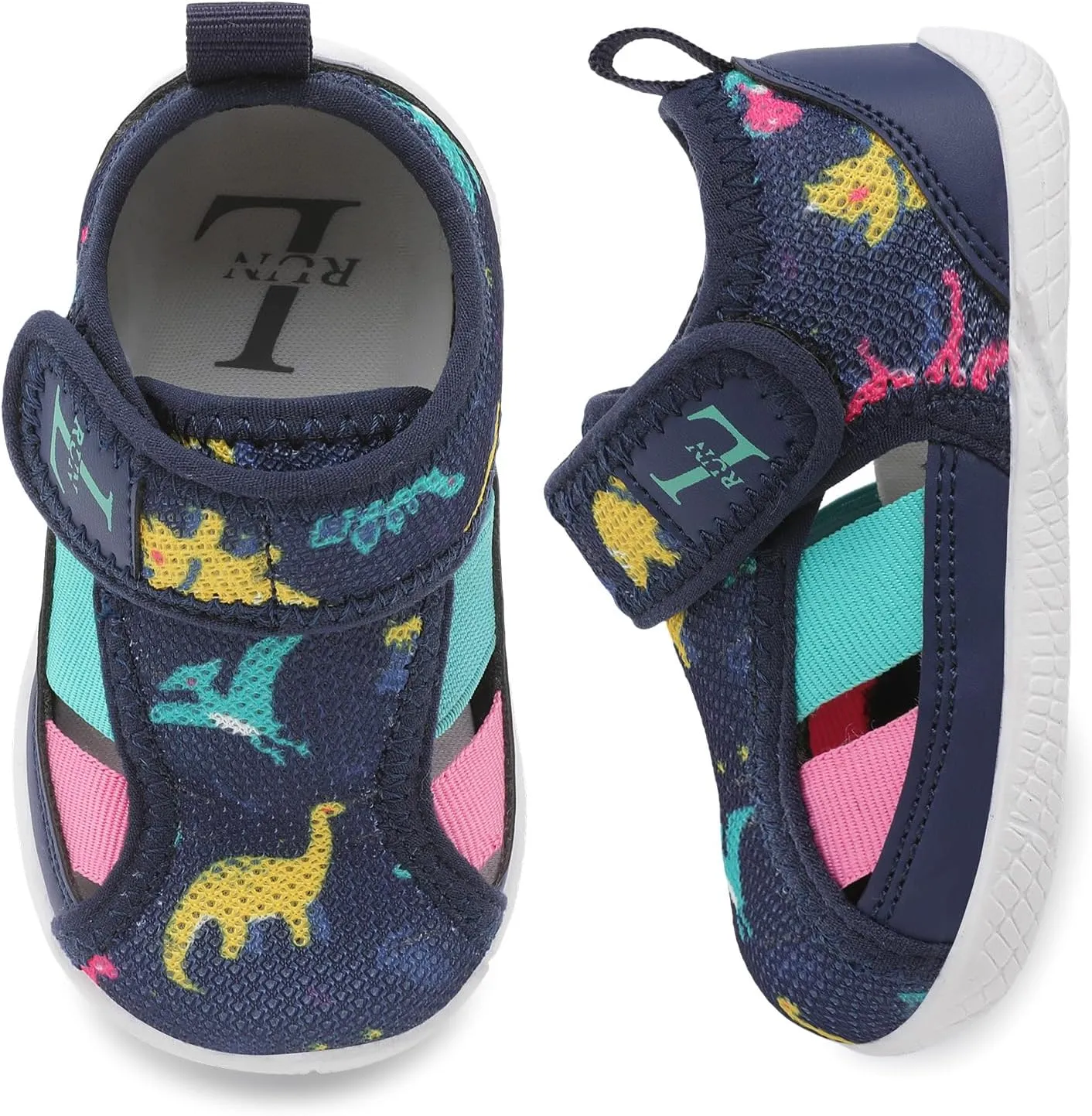L-RUN Toddler Shoes Barefoot Kids Sneakers Wide Minimalist Boys Girls Summer Footwear for Indoor Outdoor Walking Running