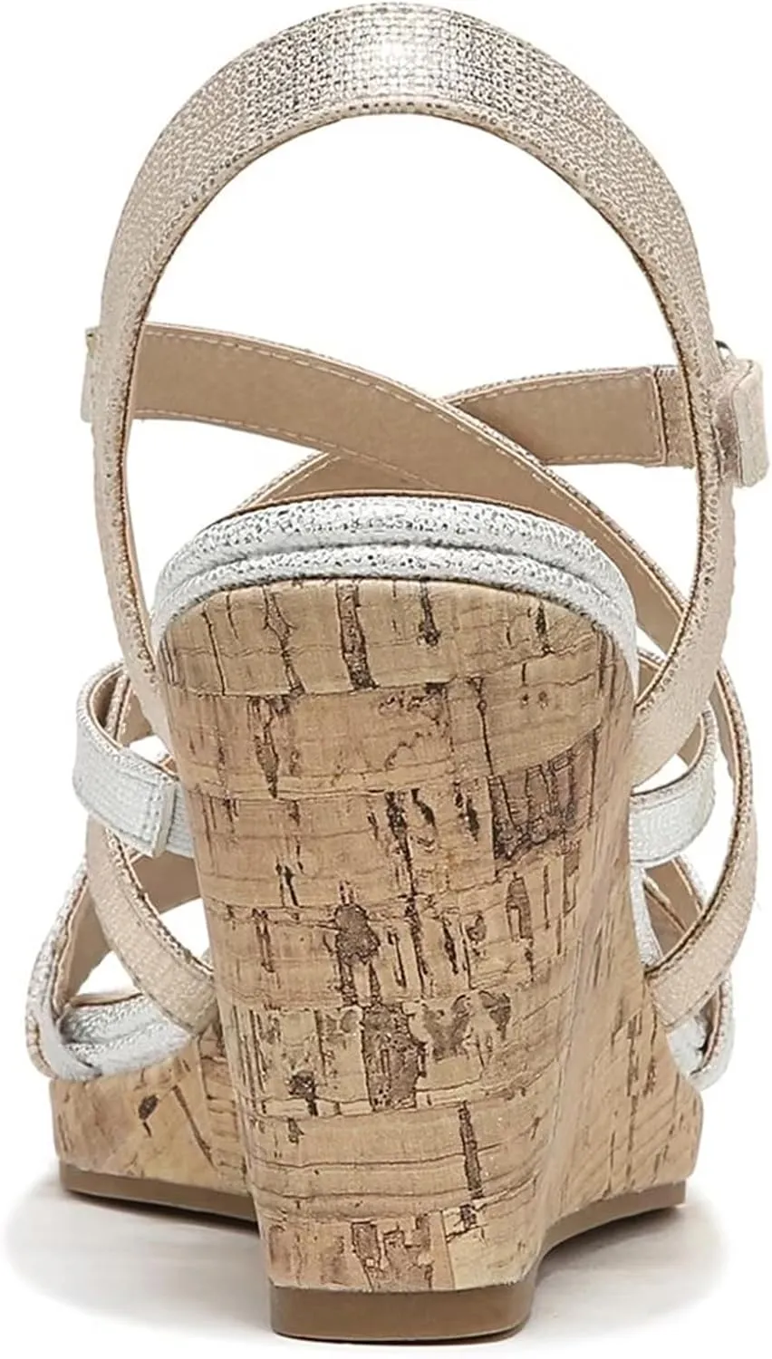 LifeStride Women's Indigo Strappy Wedge Sandal