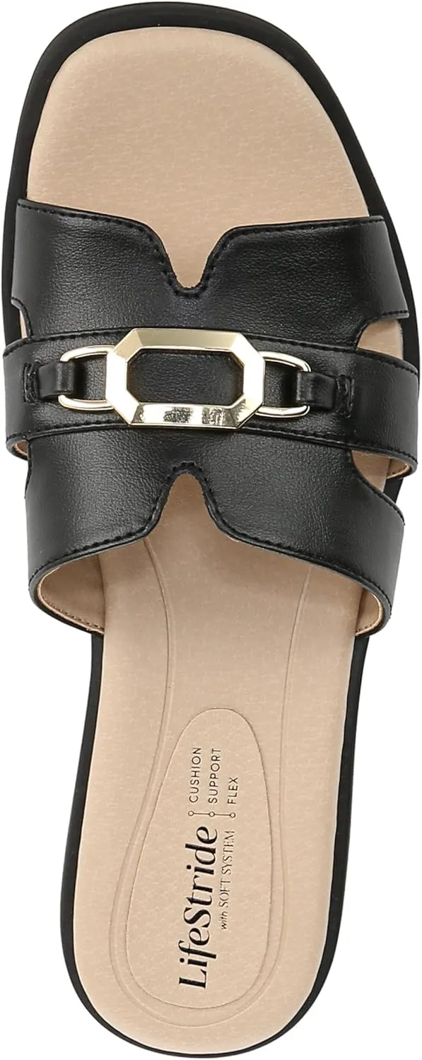 LifeStride Women's Royalty Bit Slide Sandal